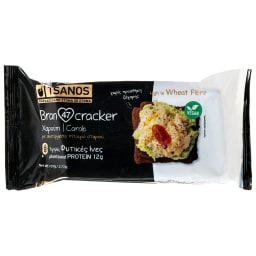 ΤΣΑΝΟΣ | Bran Crackers Χαρούπι 107g