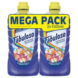 FABULOSO | Υγρό Καθαρισμού Θαλασινή Φρεσκάδα 2x1lt