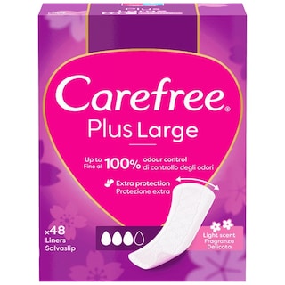 CAREFREE | Σερβιετάκια Plus Large 48 Τεμάχια