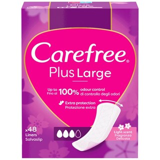CAREFREE | Σερβιετάκια Plus Large 48 Τεμάχια