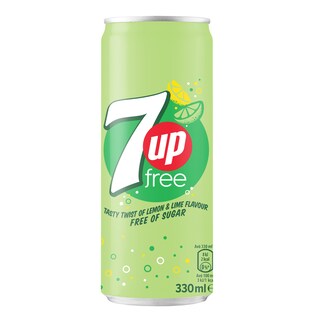 7UP | FREE | Αναψυκτικό 7UP Free Κουτί 330ml
