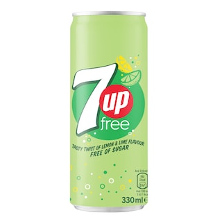 7UP | FREE | Αναψυκτικό 7UP Free Κουτί 330ml