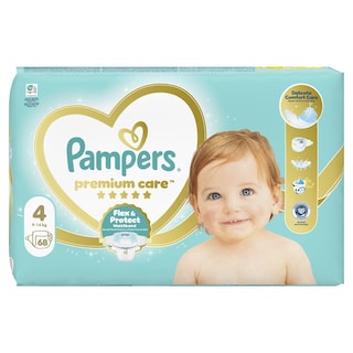 PAMPERS | Πάνες Μωρού Premium Care Νο4 68 Τεμάχια