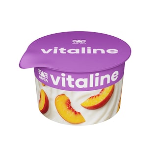 VITALINE | Επιδόρπιο Γιαουρτιού Ροδάκινο 3x180g