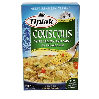 TIPIAK | Κους Κους Λεμόνι & Μέντα 2x125g