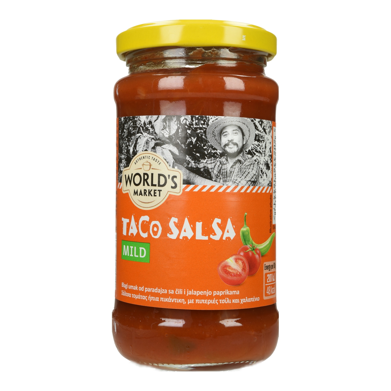 WORLD'S MARKET Σάλτσα Taco Mild Ήπια Πικάντικη 230g