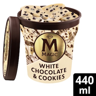 MAGIC | Παγωτό White Chocolate & Cookies 305g
