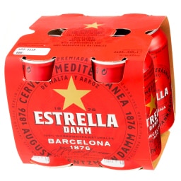 ESTRELLA | Μπύρα Estrella Barcelona Κουτί 4x330ml