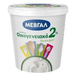 ΜΕΒΓΑΛ | Επιδόρπιο Γιαουρτιού Οικογενειακό 2% 1kg