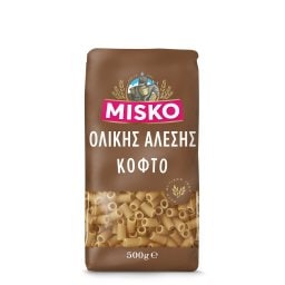 MISKO | Μακαρόνι Κοφτό Ολικής Άλεσης 500g