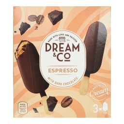 DREAM & CO | Παγωτό Ξυλάκι Espresso 3x80g