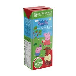 NUTRI VALLEY | Φυσικός Χυμός Φράουλα Μήλο Σταφύλι 250ml