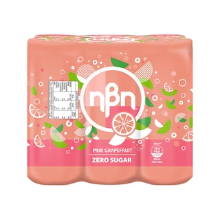 HBH | Αναψυκτικό Pink Grapefruit Κουτί 6x330ml