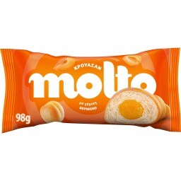 MOLTO | Κρουασάν Βερίκοκο 98g