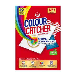 K2R | Χρωμοπαγίδα Colour Catcher 40 Τεμάχια