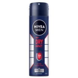 NIVEA | FOR MEN | Deodorant Spray Men Dry Impact 150ml