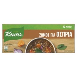 KNORR | Ζωμός Οσπρίων 12 Κύβοι 120g