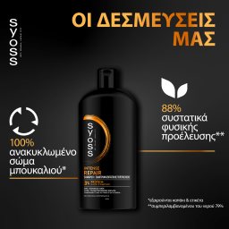SYOSS | Σαμπουάν Επανόρθωσης 750ml