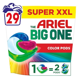 ARIEL | Kάψουλες Πλυντηρίου Ρούχων Allin1 Pods The Big One Color 29 Τεμάχια