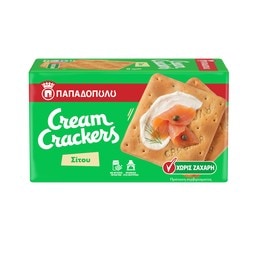 ΠΑΠΑΔΟΠΟΥΛΟΥ | Κράκερς Σίτου Χωρίς Ζάχαρη 165g