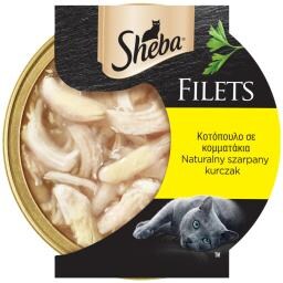SHEBA | Γατοτροφή Filets Κοτόπουλο 60g