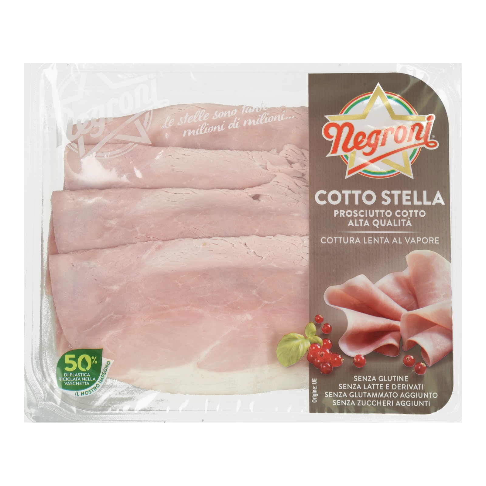 NEGRONI Προσούτο Cotto Φέτες 110g