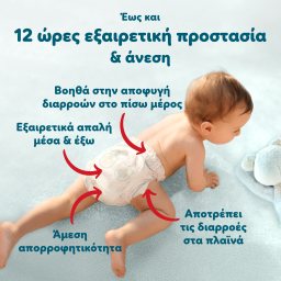 PAMPERS | Πάνες Βρακάκι Μωρού Premium Pants Νο3 48 Τεμάχια