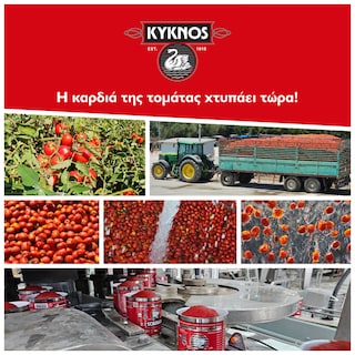 ΚΥΚΝΟΣ | Tomato Paste Double Concentrated 410g