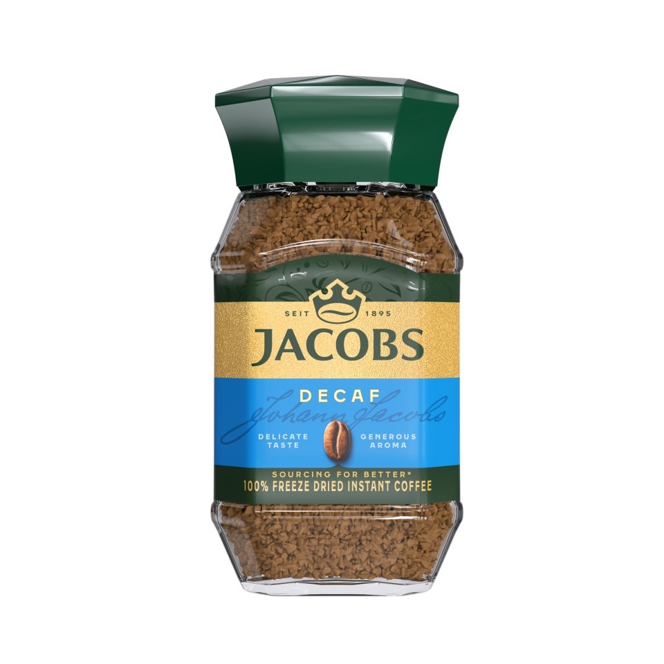 JACOBS Στιγμιαίος Καφές Decaf Χωρίς Καφείνη 100gr