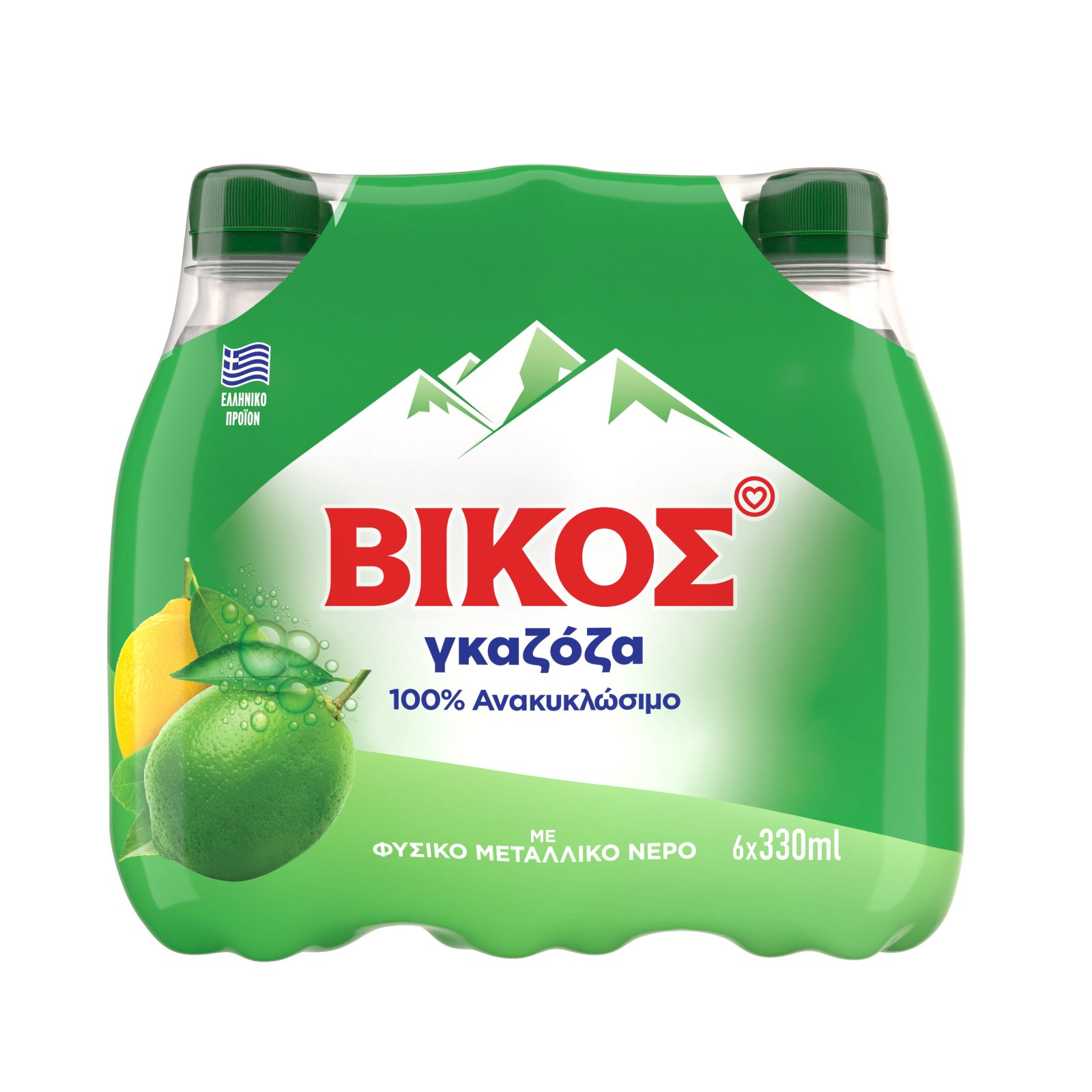 ΒΙΚΟΣ Γκαζόζα Φιάλη 6x330ml