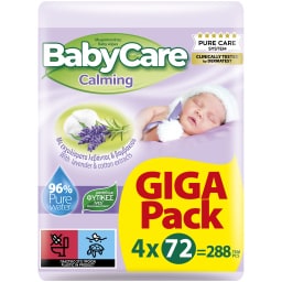 BABY CARE | Μωρομάντηλα Calming 4x72 Τεμάχια