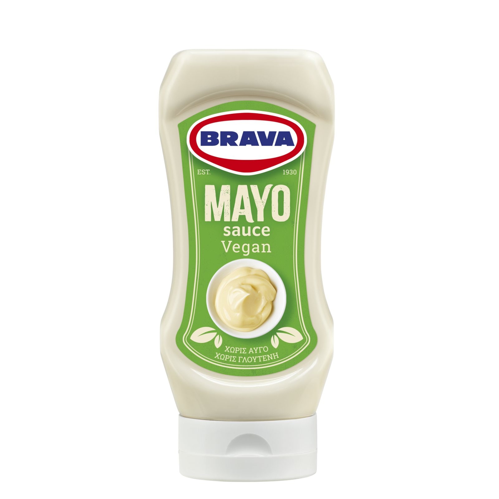 BRAVA Mayo Sauce Vegan Χωρίς Γλουτένη 350ml