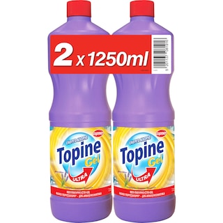 TOPINE | Χλωροκαθαριστικό Gel Ultra Λεβάντα 2x1250ml