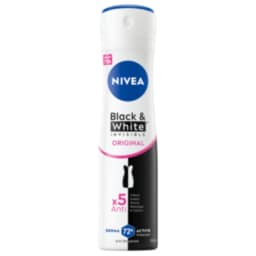 NIVEA | DEODORANT BLACK AND WHITE CLEAN INVISIBLE 150 ML