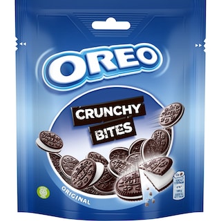 OREO | Μπισκότα Γεμιστά Crunchy Bites Βανίλια 110g