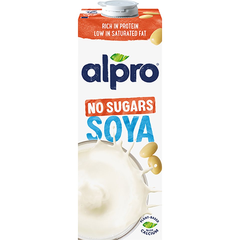 ALPRO Ρόφημα Σόγιας Χωρίς Ζάχαρη 1lt