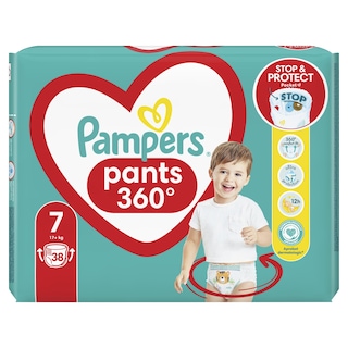 PAMPERS | Πάνες Βρακάκι Μωρού Pants Νο7 38 Τεμάχια