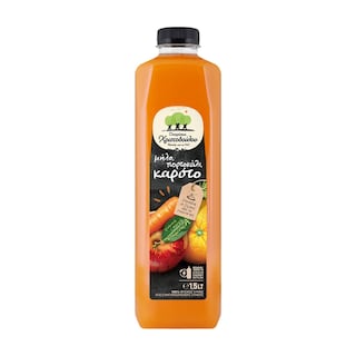 ΟΙΚΟΓΕΝΕΙΑ ΧΡΙΣΤΟΔΟΥΛΟΥ | Φυσικός Χυμός Μήλο Πορτοκάλι Καρότο 1.5lt