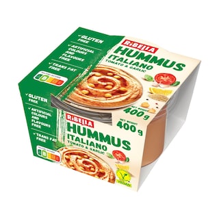 - | Χούμους Ribella Italiano Vegan Χωρίς Γλουτένη 400g