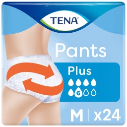 TENA | Πάνες Ακράτειας Pants M Plus 24 Τεμάχια