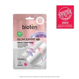 BIOTEN | Υφασμάτινη Μάσκα Glow Expert 4D 1 Τεμάχιο