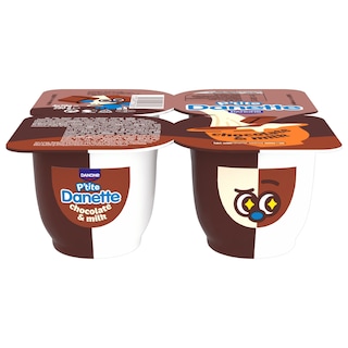 DANETTE | Επιδόρπιο Γάλακτος Σοκολάτα 4 Χ 70 gr