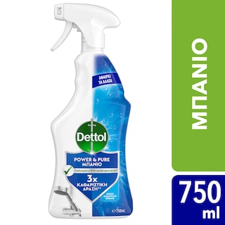 DETTOL | Spray Καθαρισμού Μπάνιου Mountain Spring 750ml