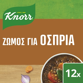 KNORR | Ζωμός Οσπρίων 12 Κύβοι 120g