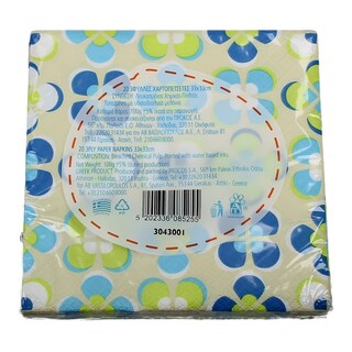 ΑΒ | NAPKINS SPRING FLOWERS 33X33 1PCS