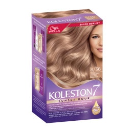 KOLESTON | Βαφή Μαλλιών 8/36 Ανοιχτό Ξανθό Χρυσό Ροζέ 1 Τεμάχιο