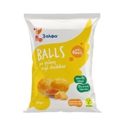 3Α | Σνακ Φακής με Γεύση Cheddar Vegan 85g