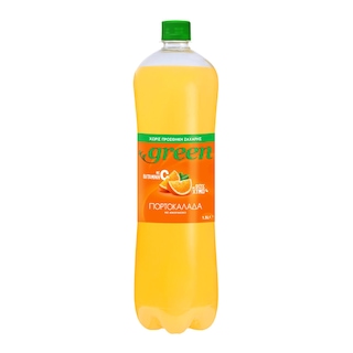 GREEN | Soft Drink Orangeade Stevia Carbonated 1.5lt