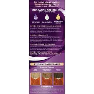 PALETTE | Βαφή Μαλλιών Color Creme 7.77 Ξανθό Έντονο Χάλκινο 1 Τεμάχιο