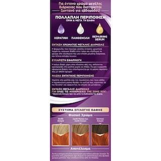 PALETTE | Βαφή Μαλλιών Color Creme 7.77 Ξανθό Έντονο Χάλκινο 1 Τεμάχιο